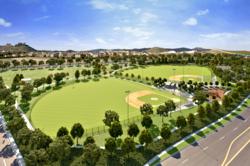 11.5-Acre Sports Park at Spencer's Crossing in Murrieta, CA.